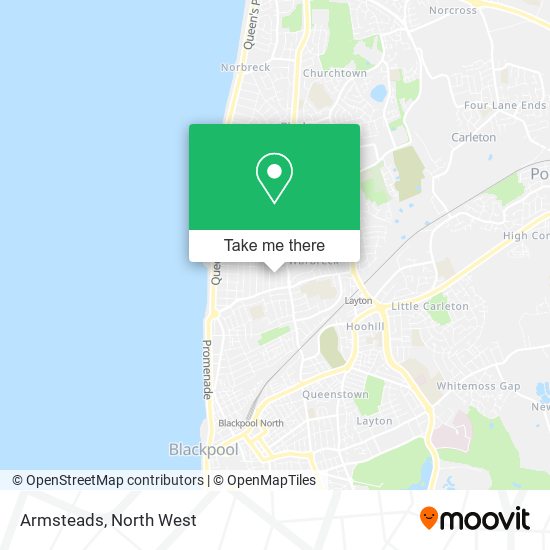 Armsteads map