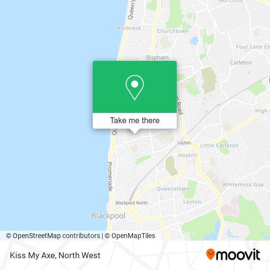 Kiss My Axe map