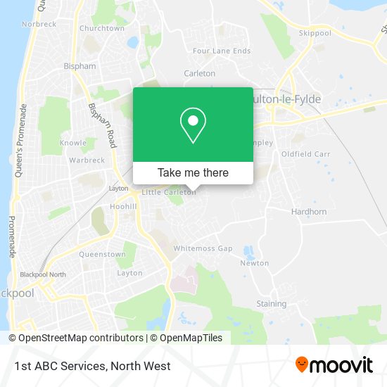 1st ABC Services map