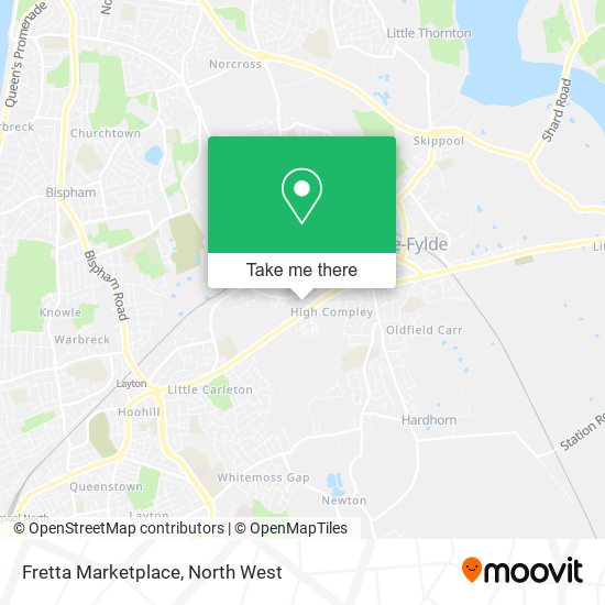 Fretta Marketplace map