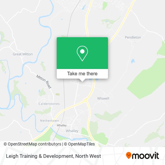Leigh Training & Development map