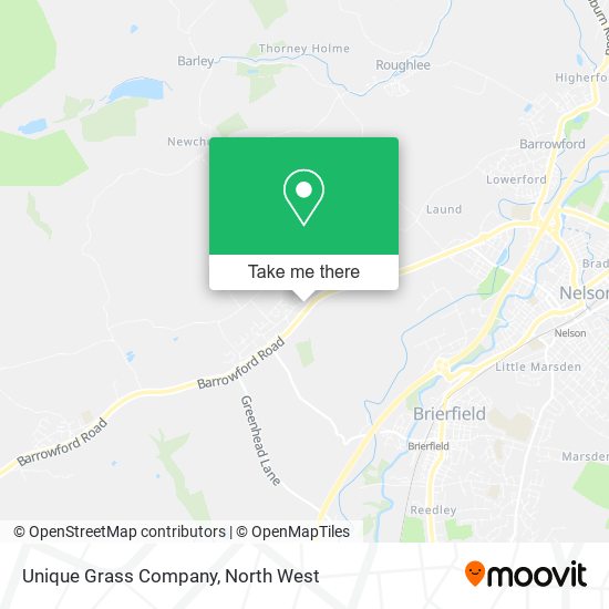 Unique Grass Company map