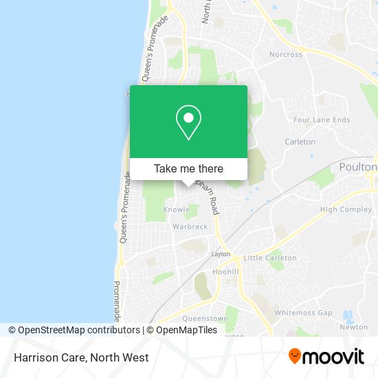 Harrison Care map