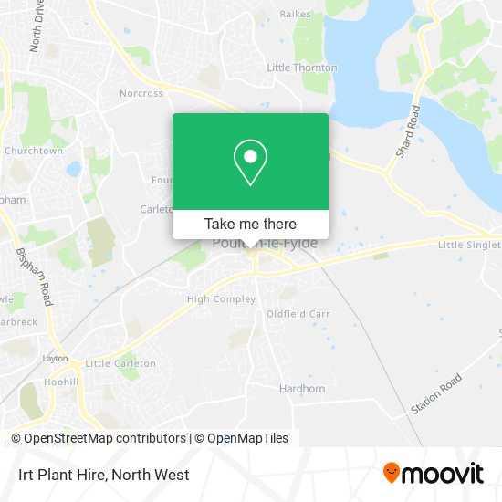 Irt Plant Hire map