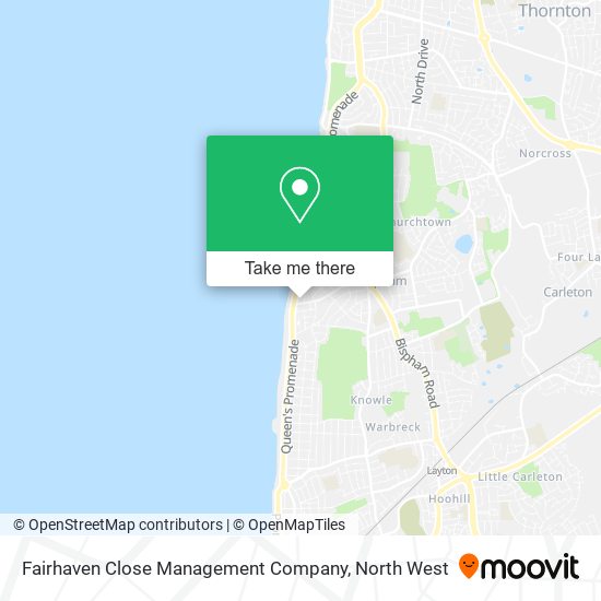 Fairhaven Close Management Company map