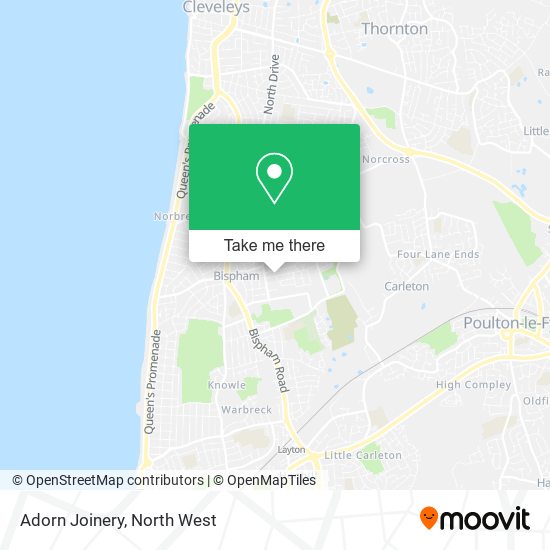 Adorn Joinery map
