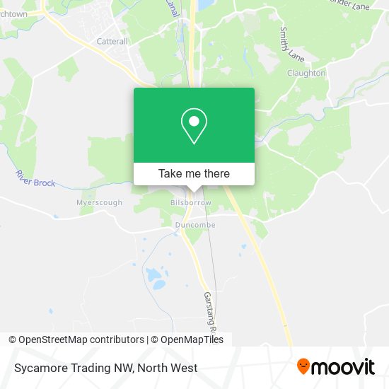 Sycamore Trading NW map