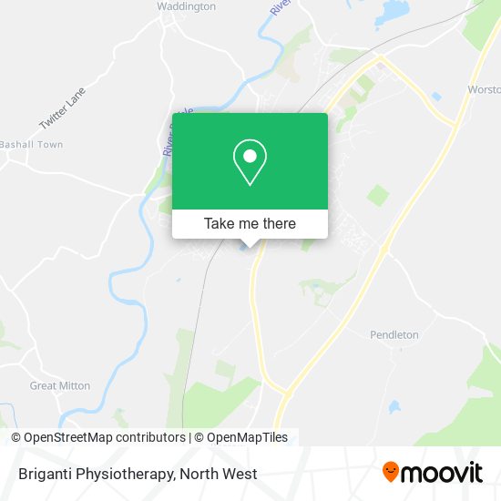 Briganti Physiotherapy map