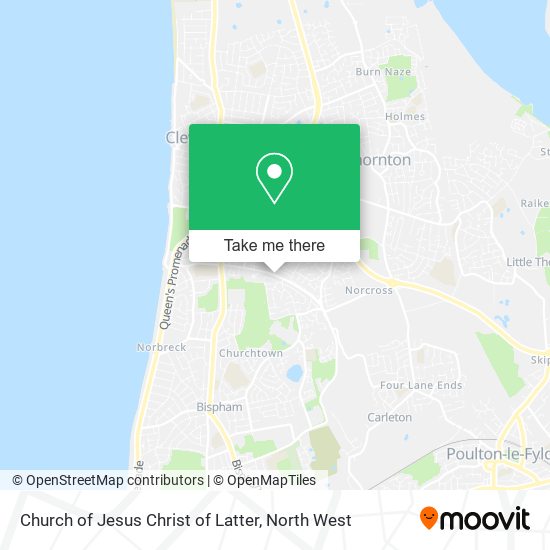 Church of Jesus Christ of Latter map