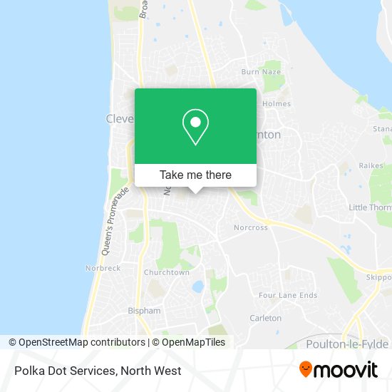 Polka Dot Services map