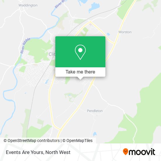 Events Are Yours map