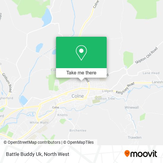 Battle Buddy Uk map