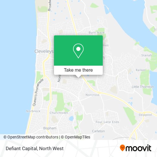 Defiant Capital map