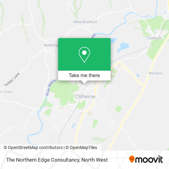 The Northern Edge Consultancy map