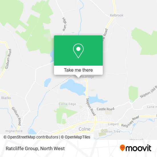 Ratcliffe Group map