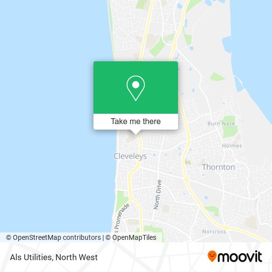 Als Utilities map