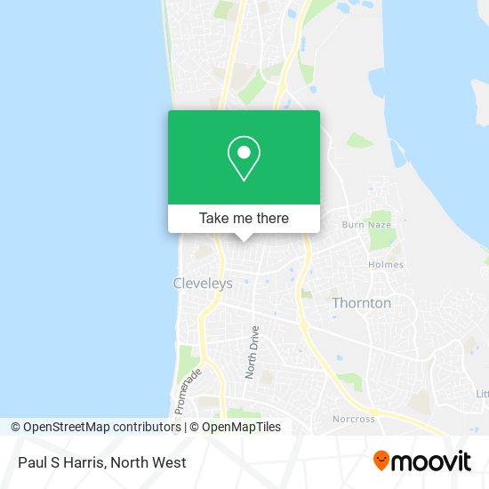 Paul S Harris map