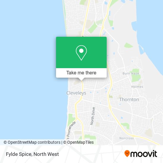 Fylde Spice map