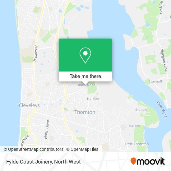 Fylde Coast Joinery map