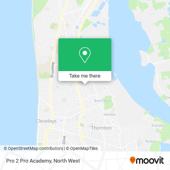 Pro 2 Pro Academy map