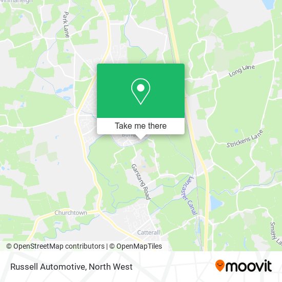 Russell Automotive map