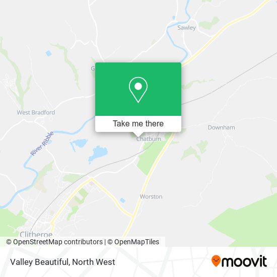 Valley Beautiful map