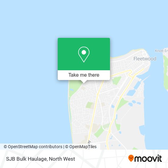 SJB Bulk Haulage map