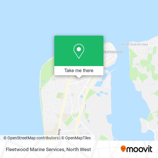 Fleetwood Marine Services map