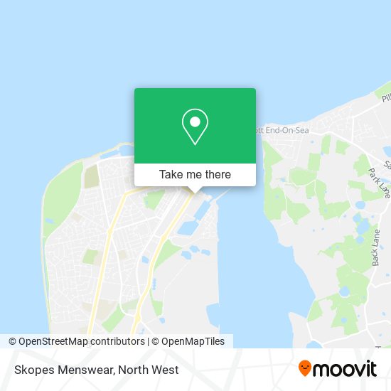 Skopes Menswear map