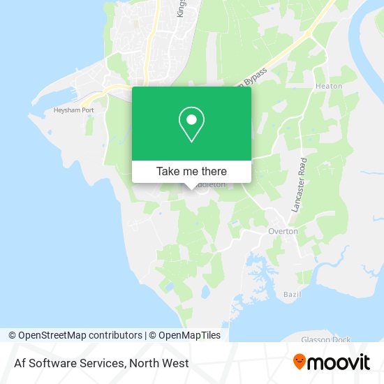 Af Software Services map