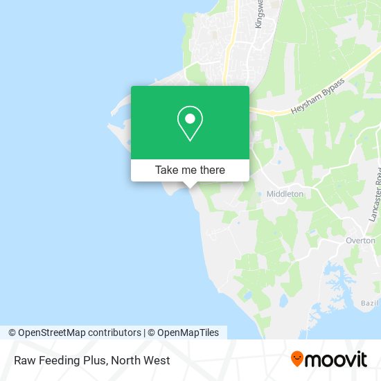 Raw Feeding Plus map