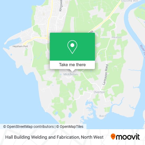 Hall Building Welding and Fabrication map