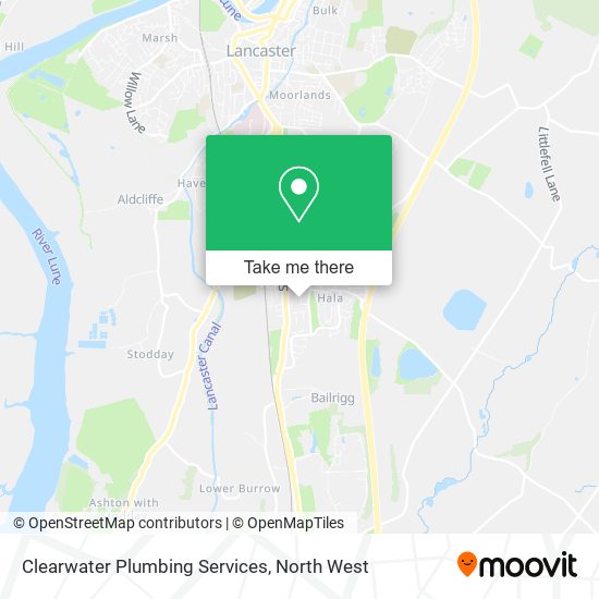 Clearwater Plumbing Services map