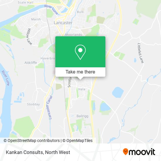 Kankan Consults map