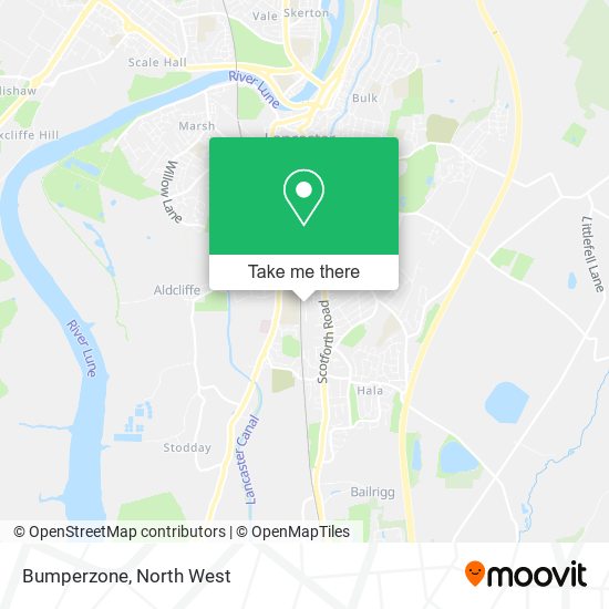 Bumperzone map