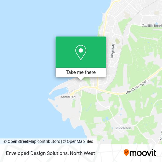 Enveloped Design Solutions map