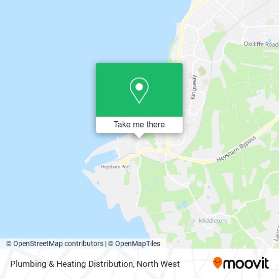 Plumbing & Heating Distribution map