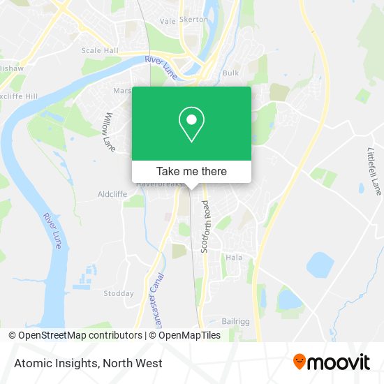 Atomic Insights map