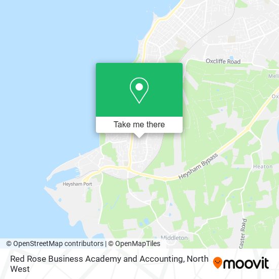 Red Rose Business Academy and Accounting map