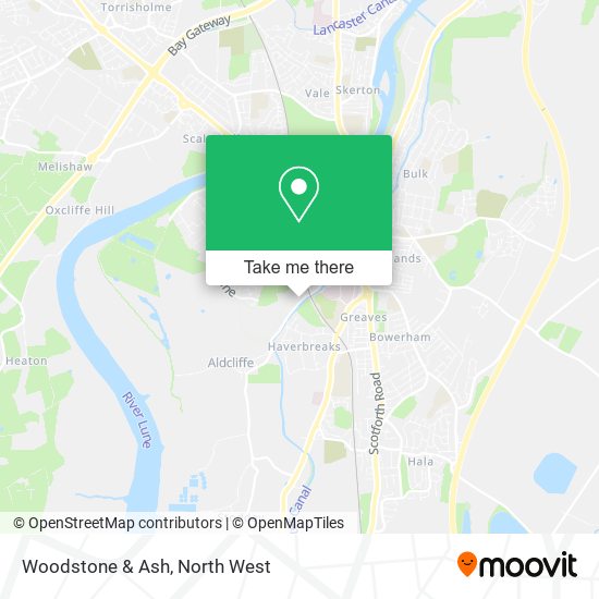 Woodstone & Ash map