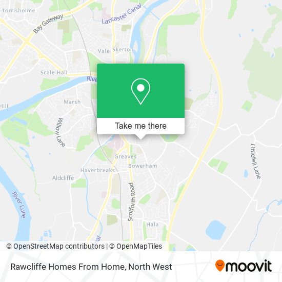 Rawcliffe Homes From Home map