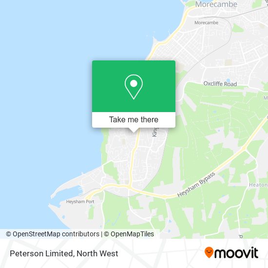 Peterson Limited map