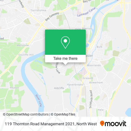 119 Thornton Road Management 2021 map