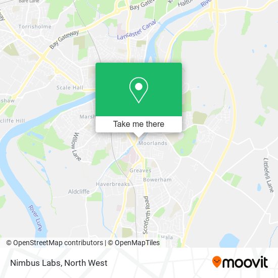 Nimbus Labs map