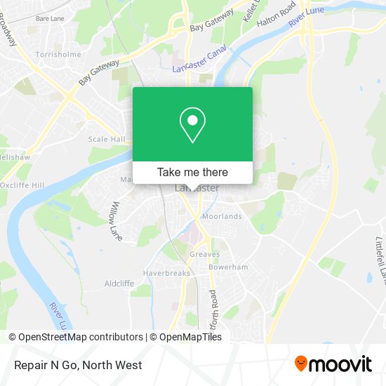 Repair N Go map