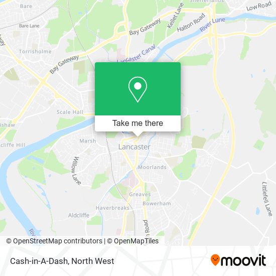 Cash-in-A-Dash map