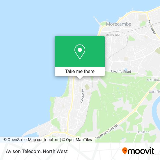 Avison Telecom map