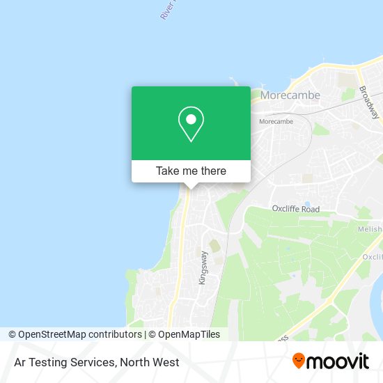 Ar Testing Services map