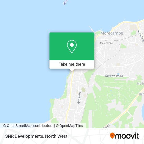 SNR Developments map