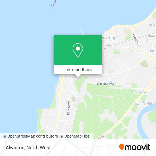 Alwinton map